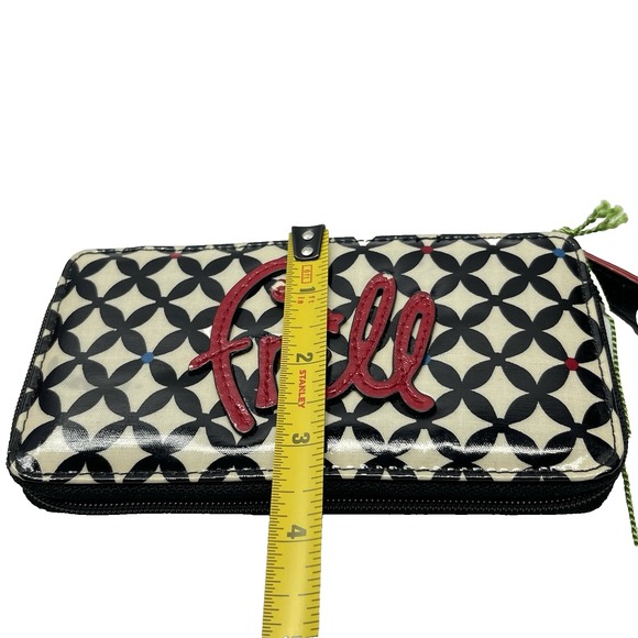Vera Bradley Frill Zip Around Vinyl 4‎ Color Pens & Dividers Pen Holder Wallet - Picture 9 of 11